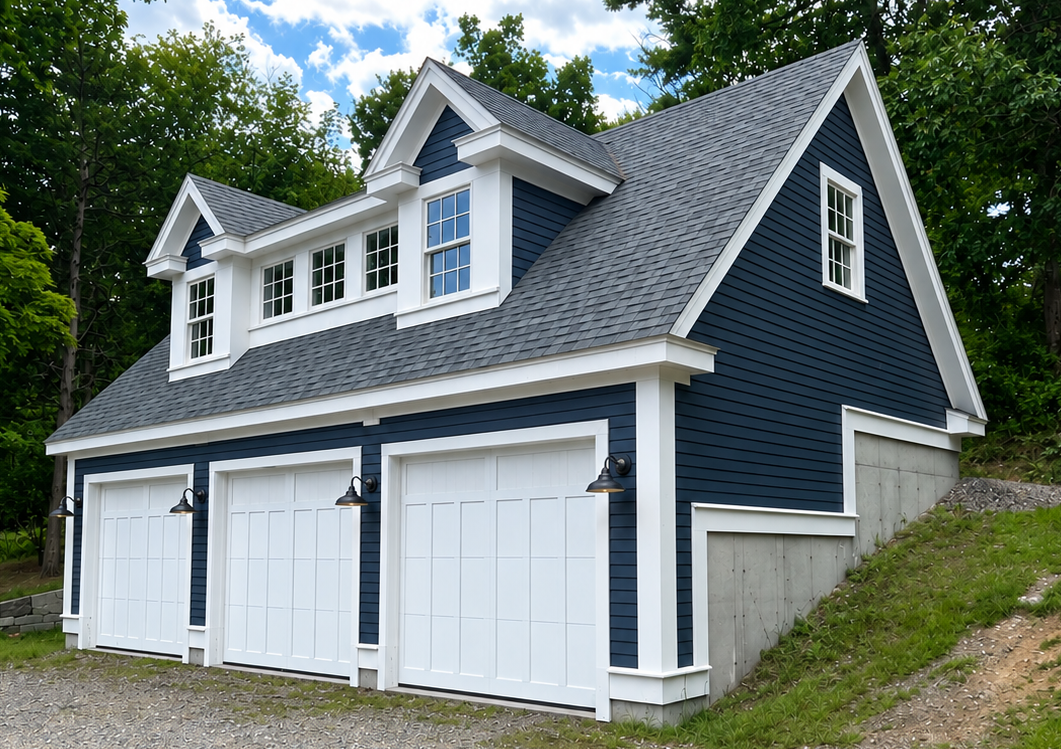 Accessory building construction by MD Builders & Development on the North Shore, Massachusetts