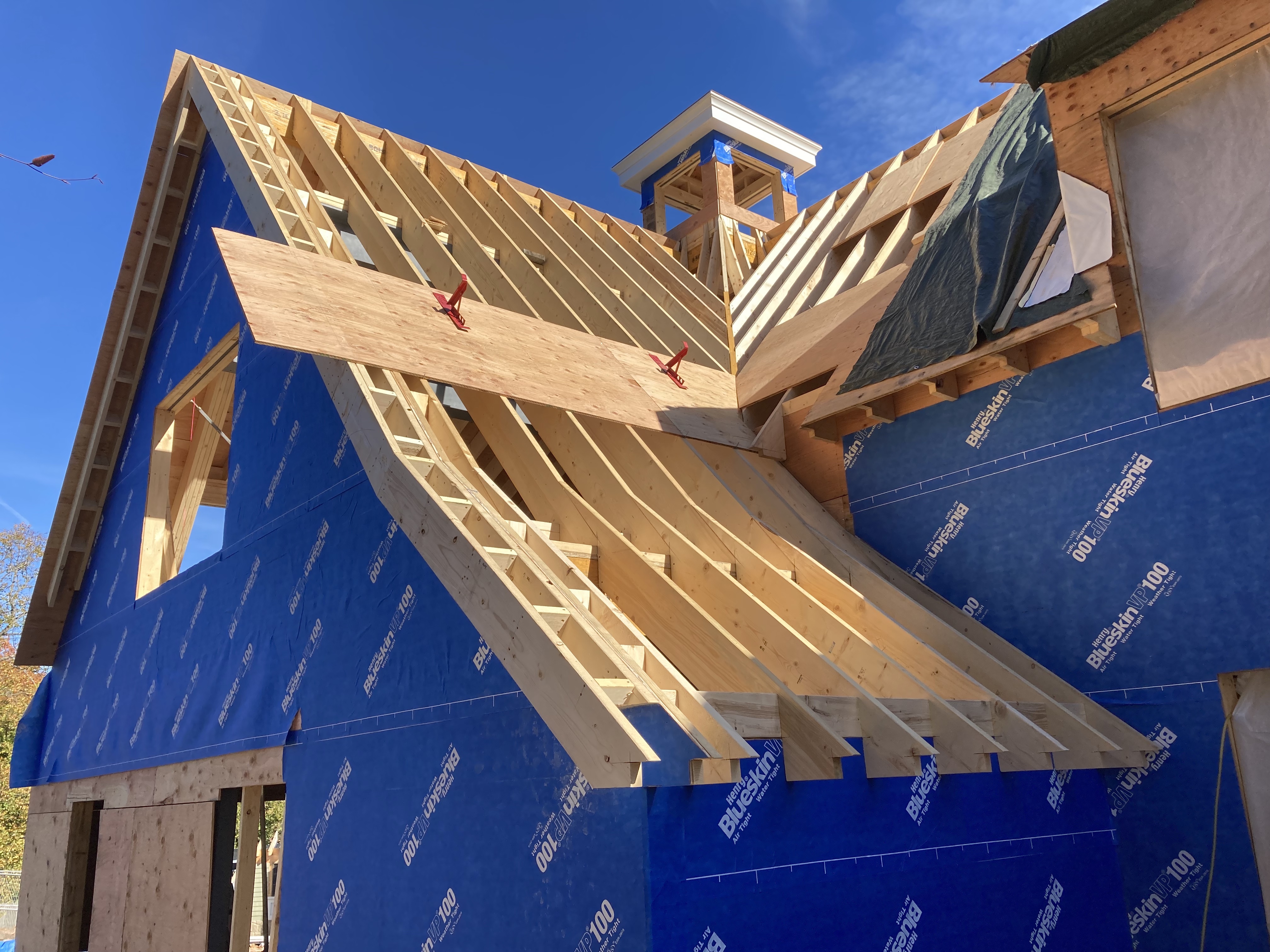 Wood Framing and Structural Steet project photo by MD Builders & Development