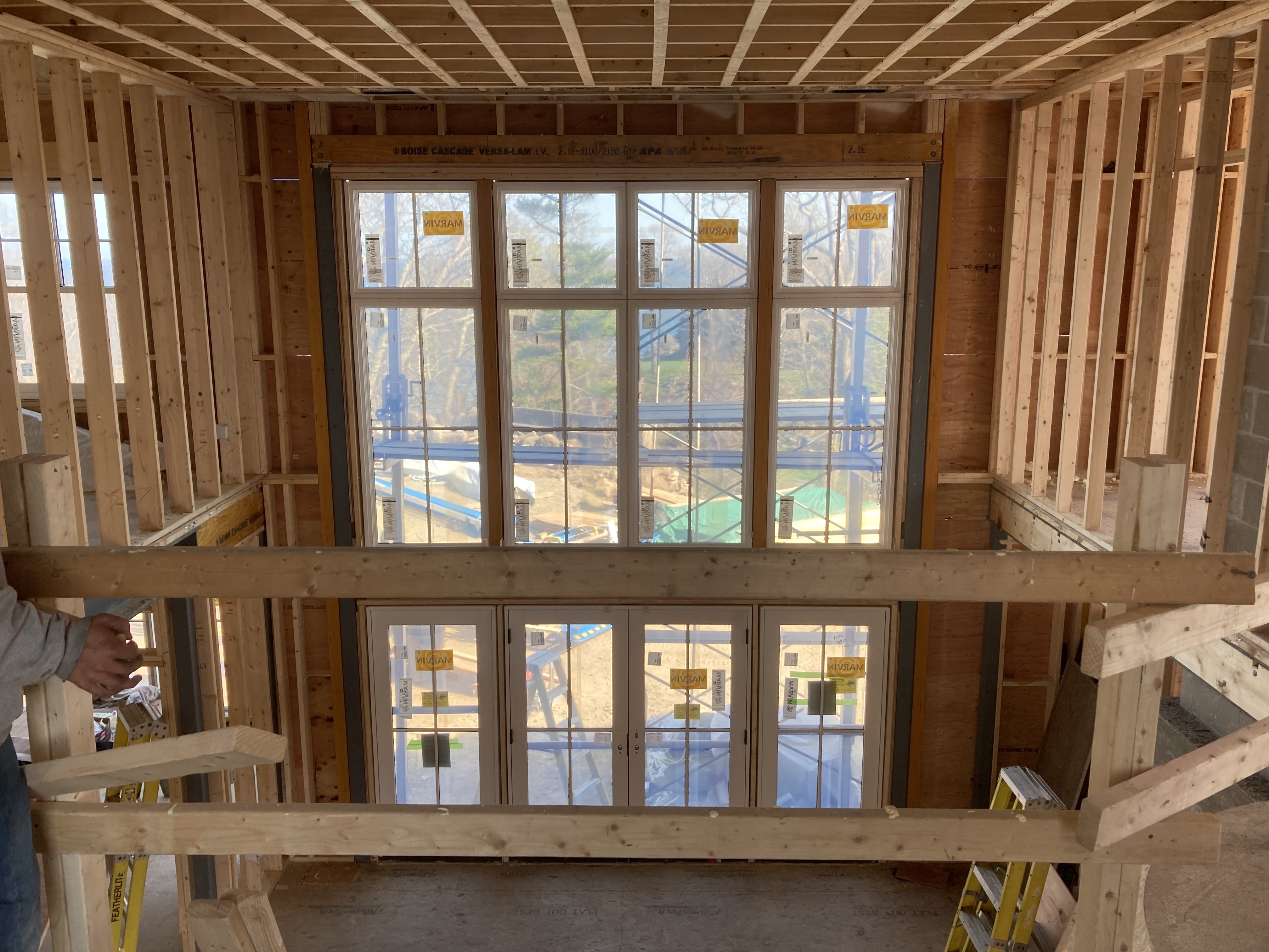Wood Framing and Structural Steet project photo by MD Builders & Development