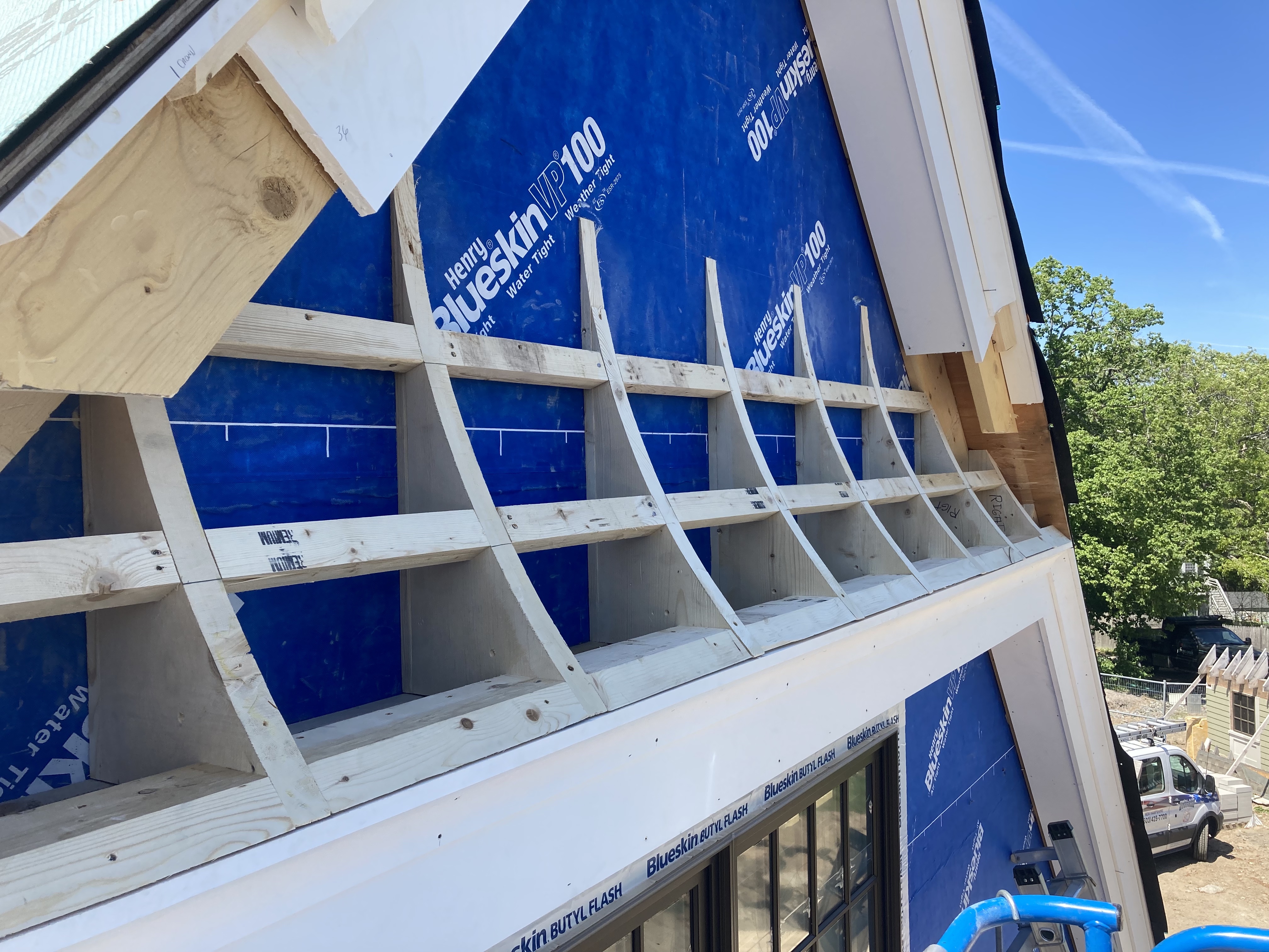 Wood Framing and Structural Steet project photo by MD Builders & Development