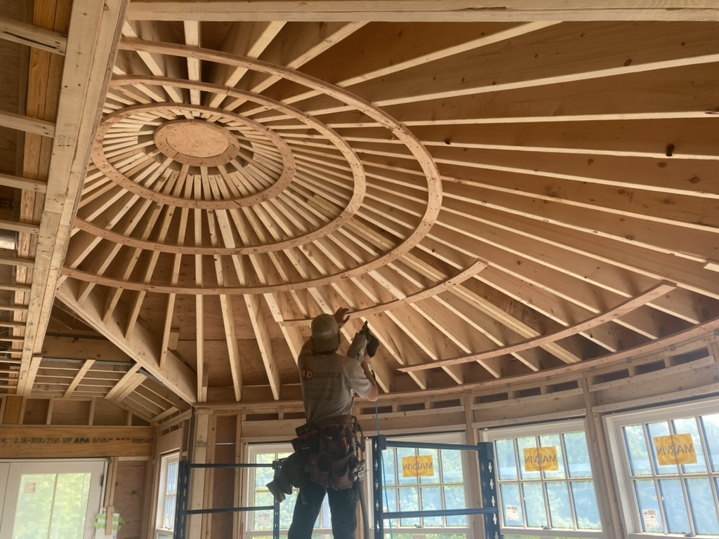 Wood Framing and Structural Steet project photo by MD Builders & Development