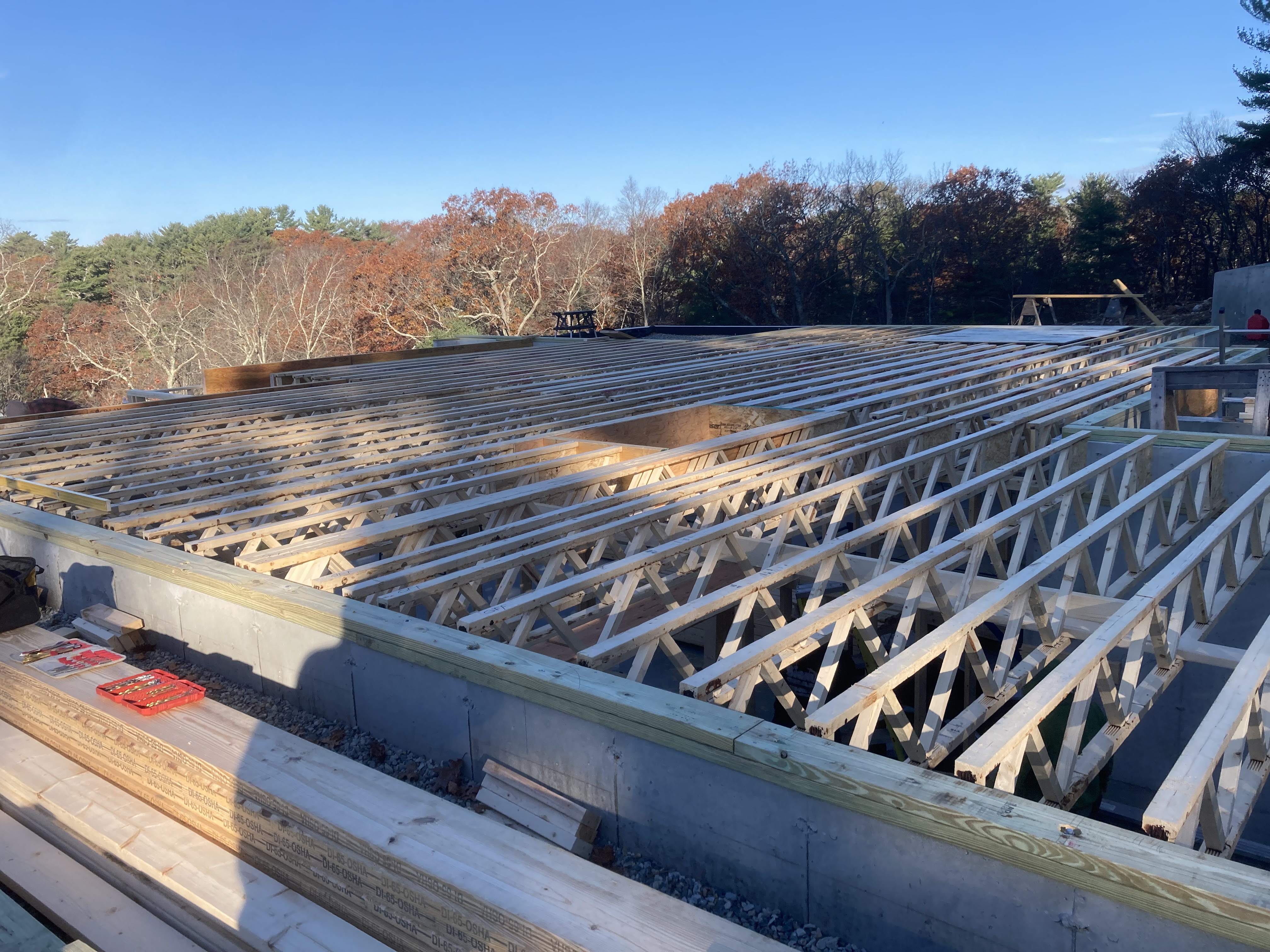 Wood Framing and Structural Steet project photo by MD Builders & Development