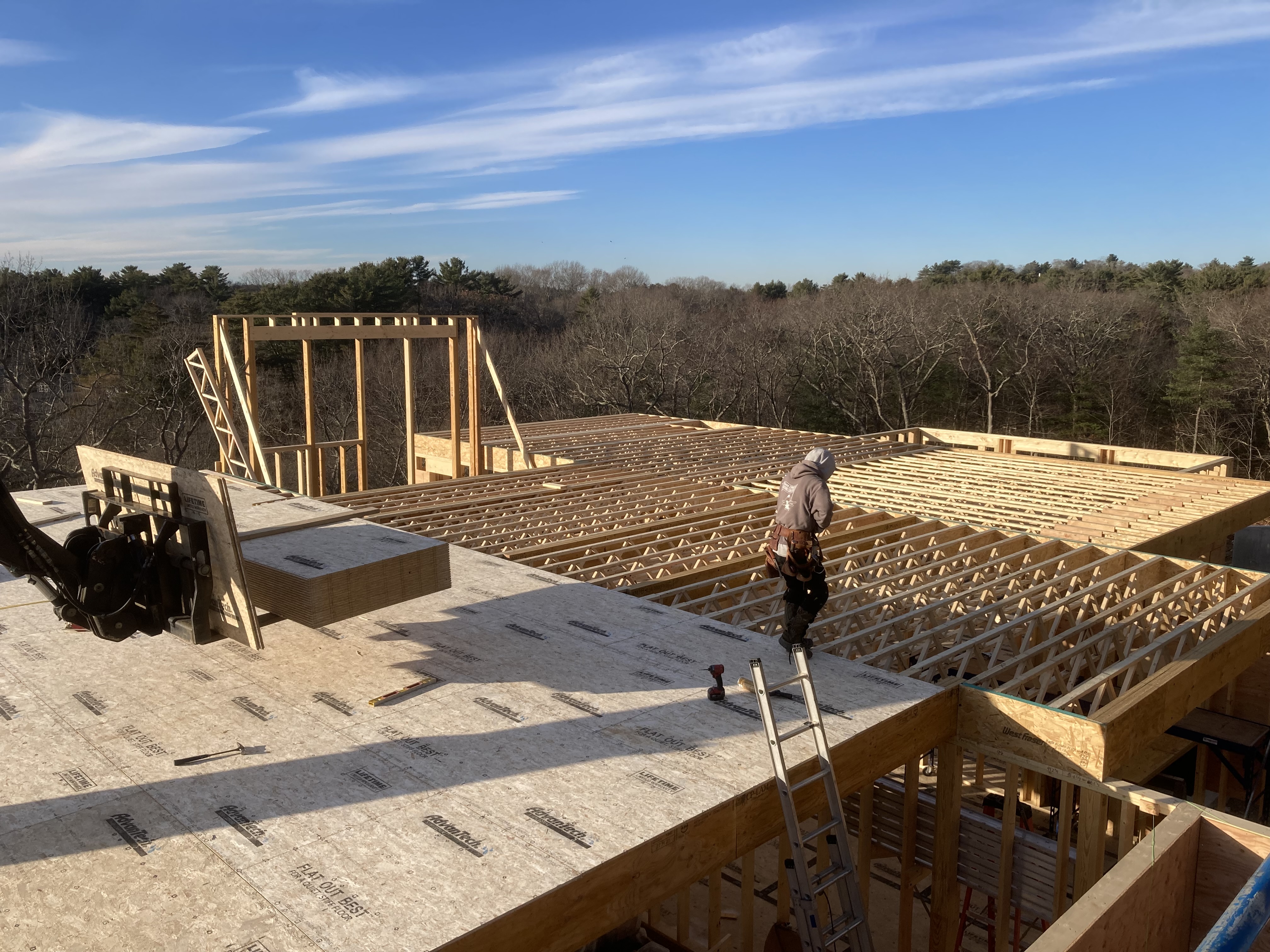 Wood Framing and Structural Steet project photo by MD Builders & Development