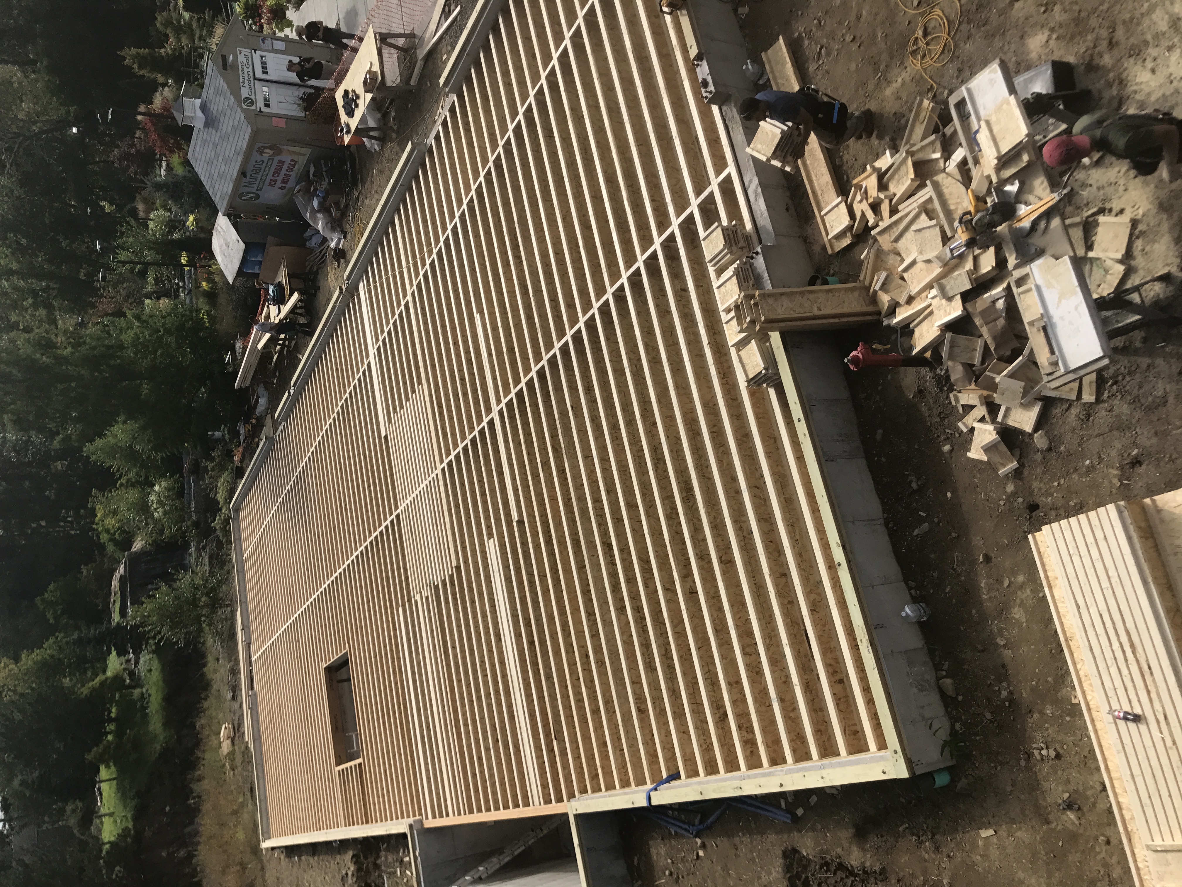 Wood Framing and Structural Steet project photo by MD Builders & Development