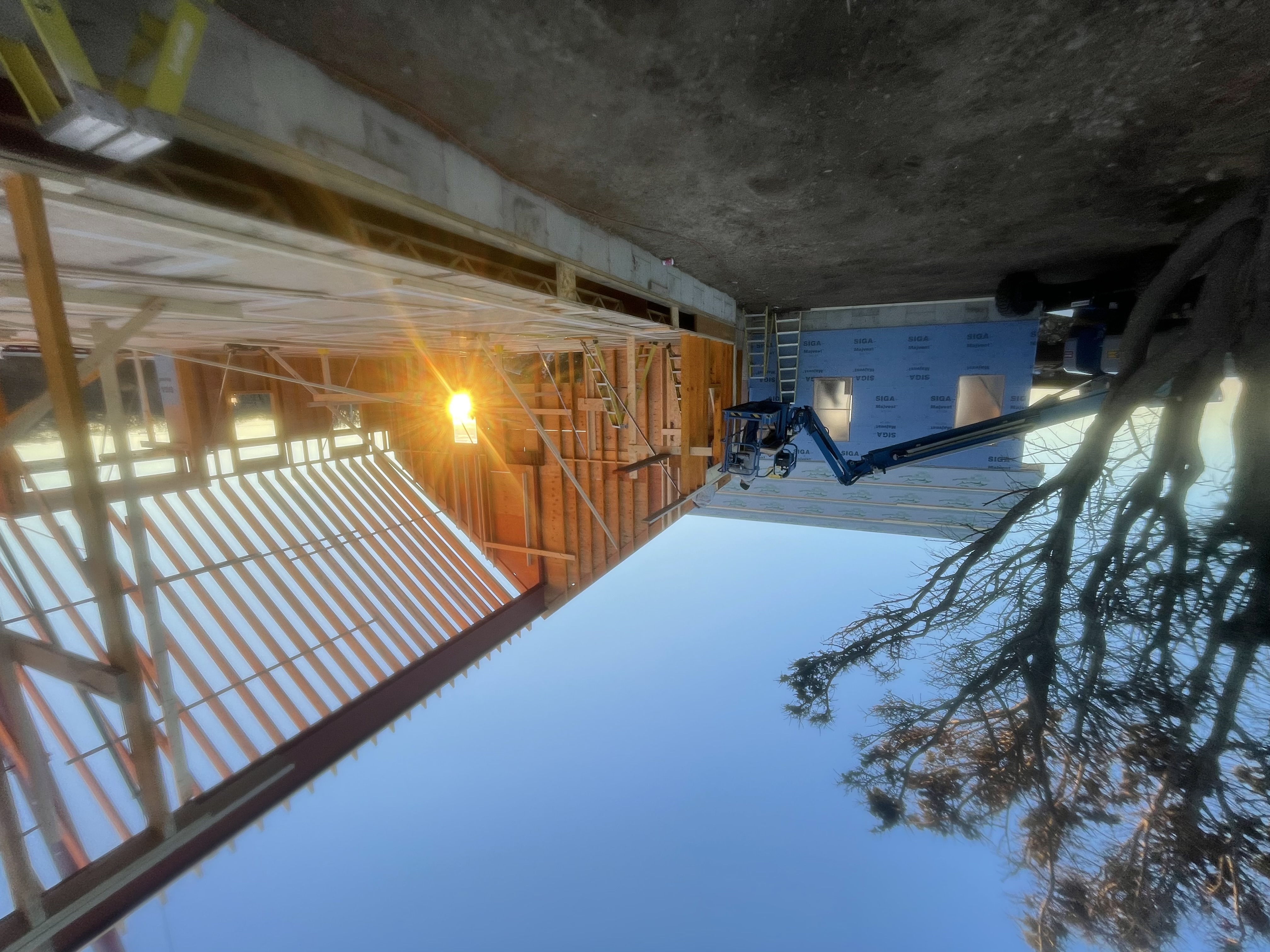 Wood Framing and Structural Steet project photo by MD Builders & Development