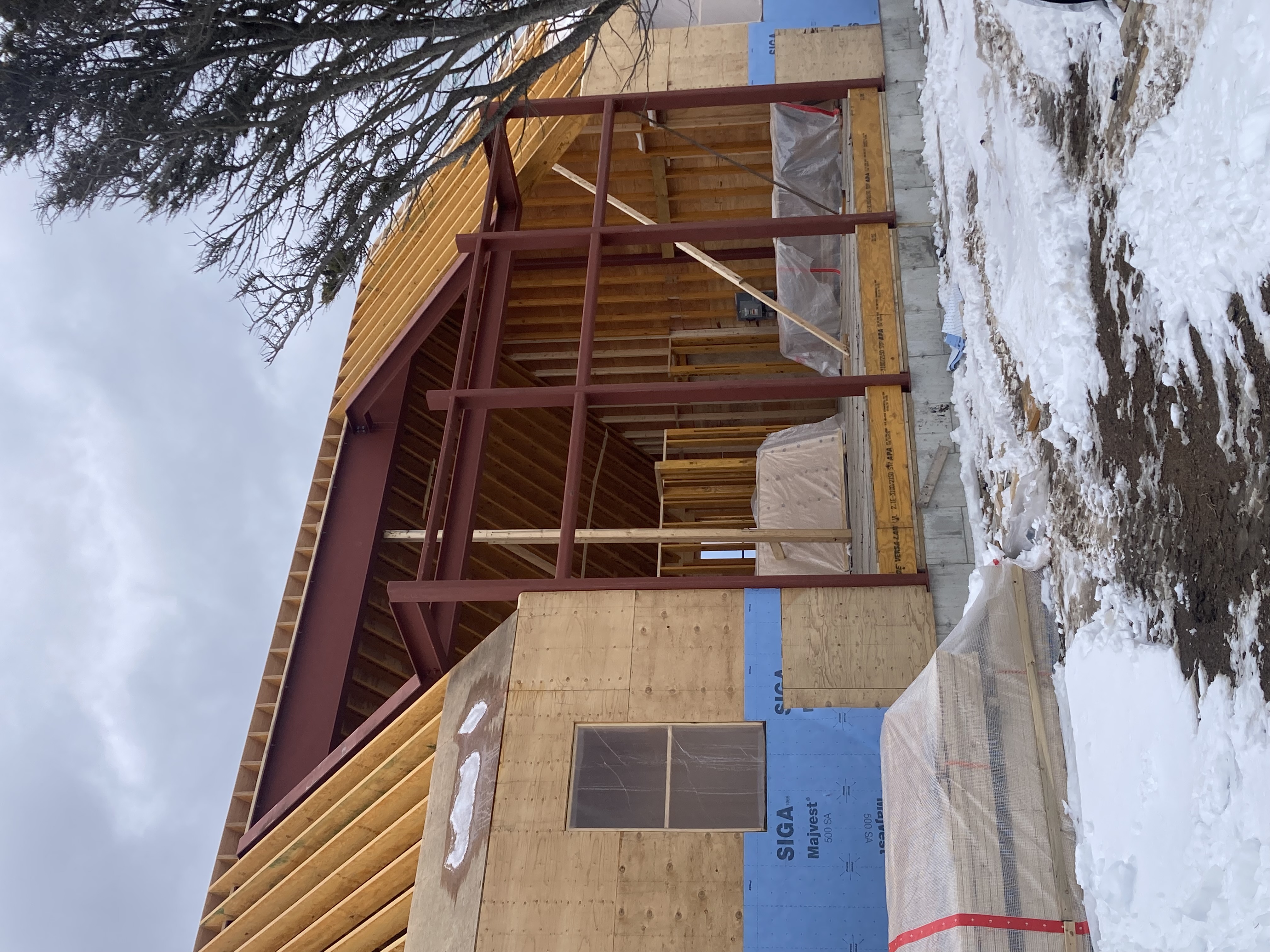 Wood Framing and Structural Steet project photo by MD Builders & Development