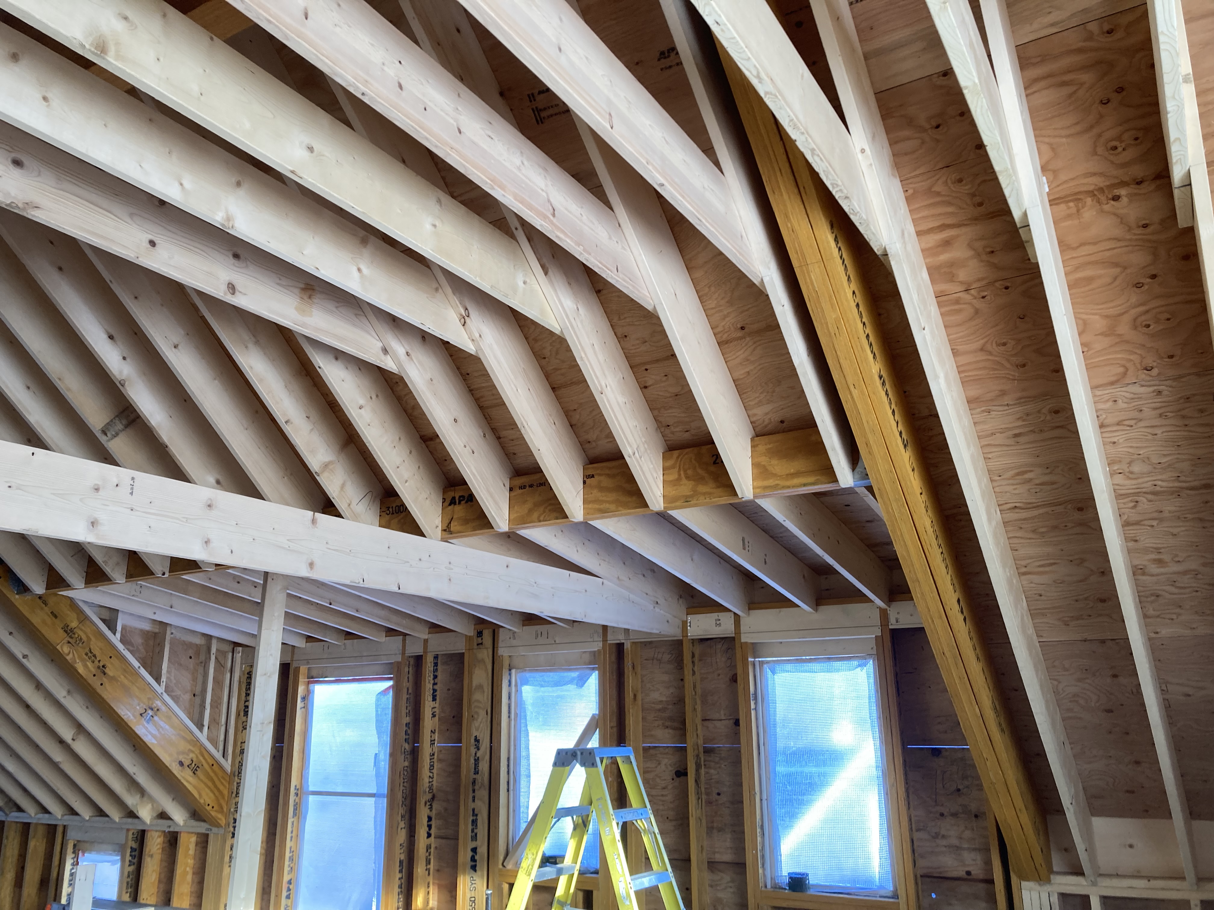 Wood Framing and Structural Steet project photo by MD Builders & Development