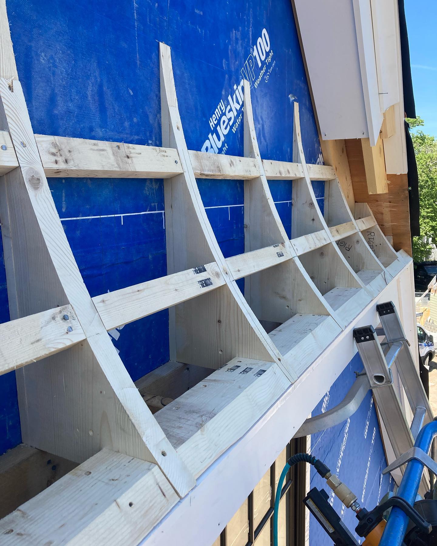 Wood Framing and Structural Steet project photo by MD Builders & Development